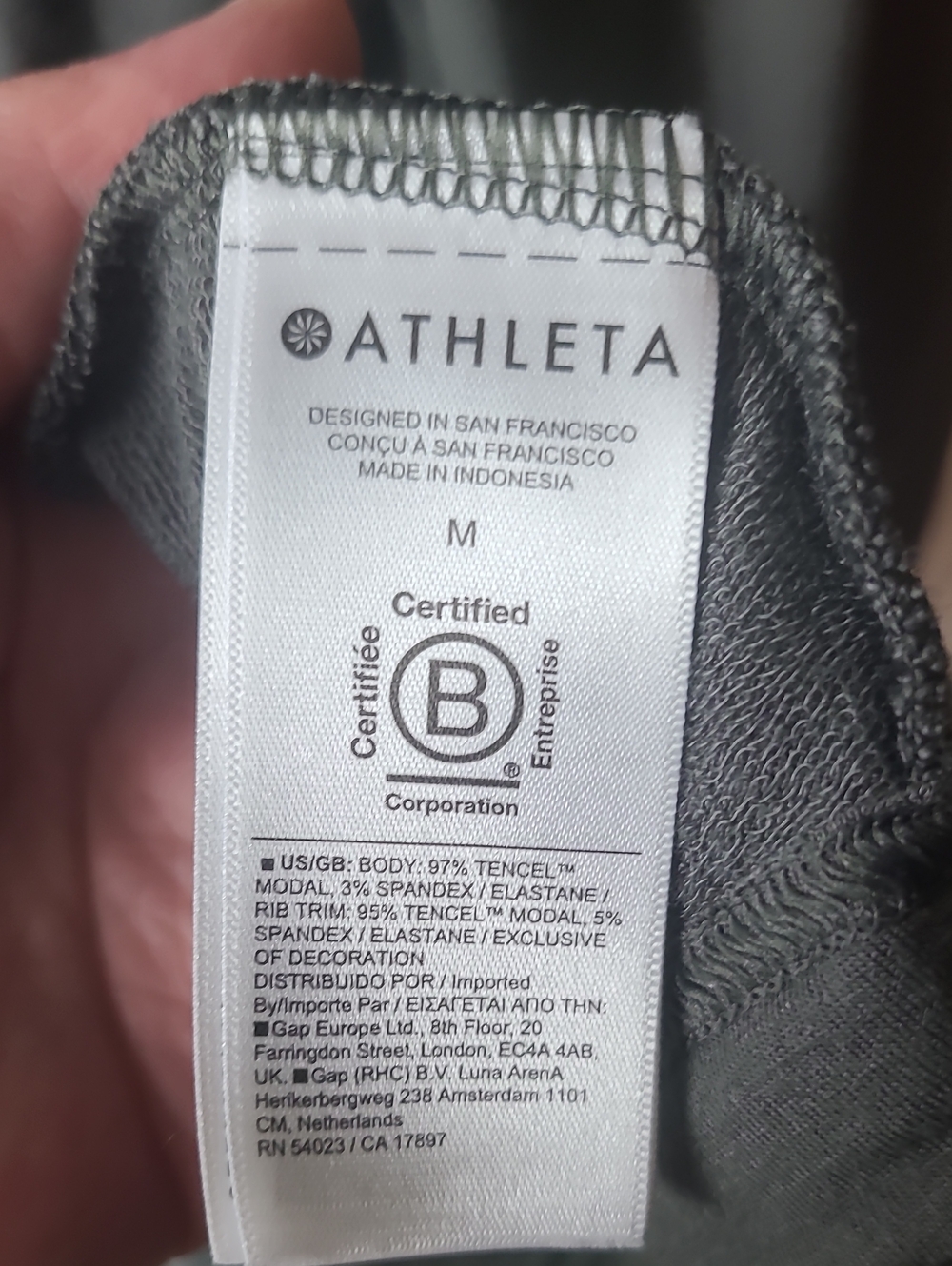 Athleta Pranayama Restore Wrap Cardigan Top Med - Picture 4 of 6
